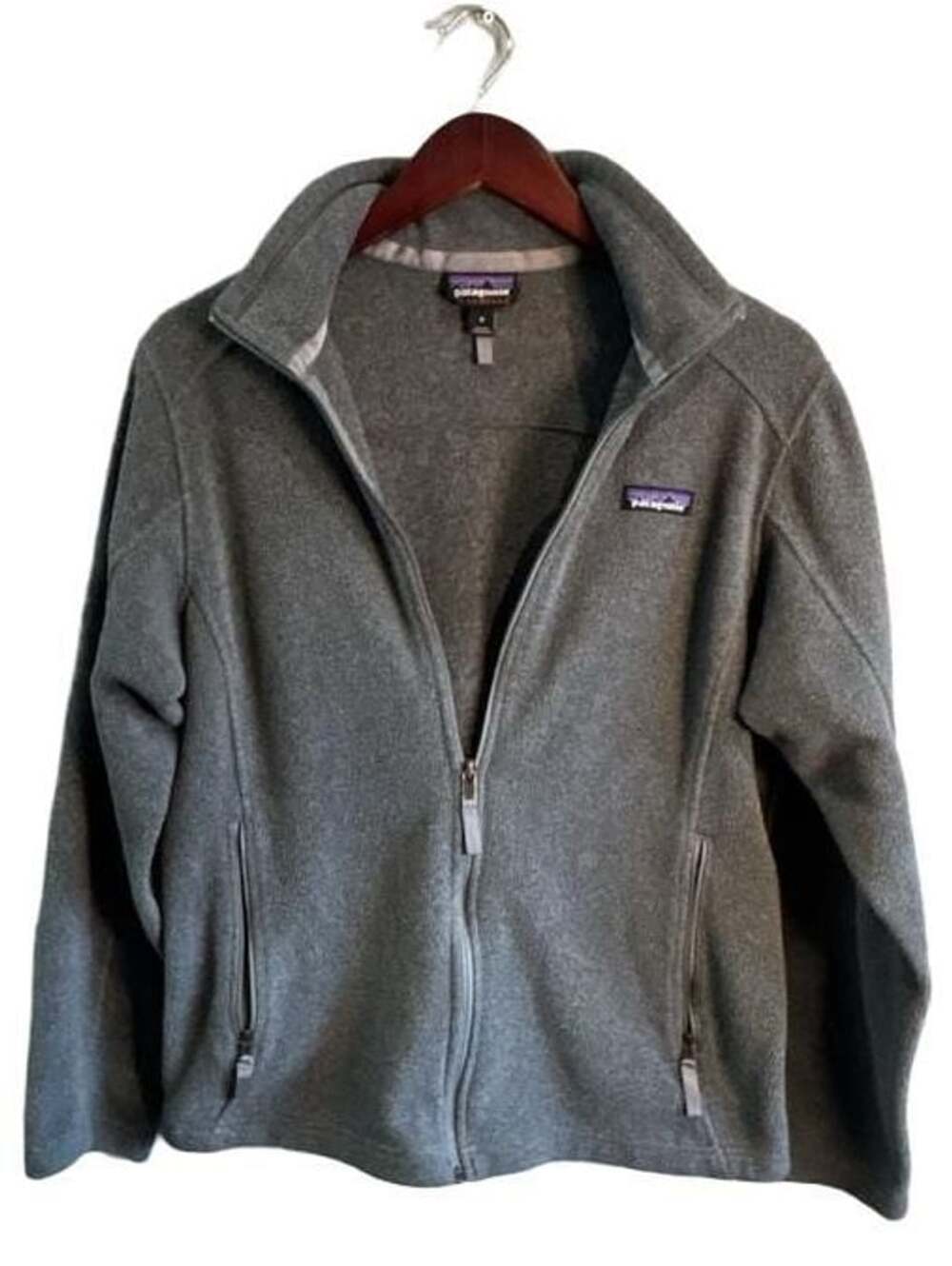 Patagonia Women's Synchilla Fleece Full Zip Jacket Gray Size M